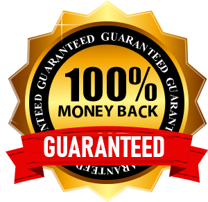 100% money-back guarantee