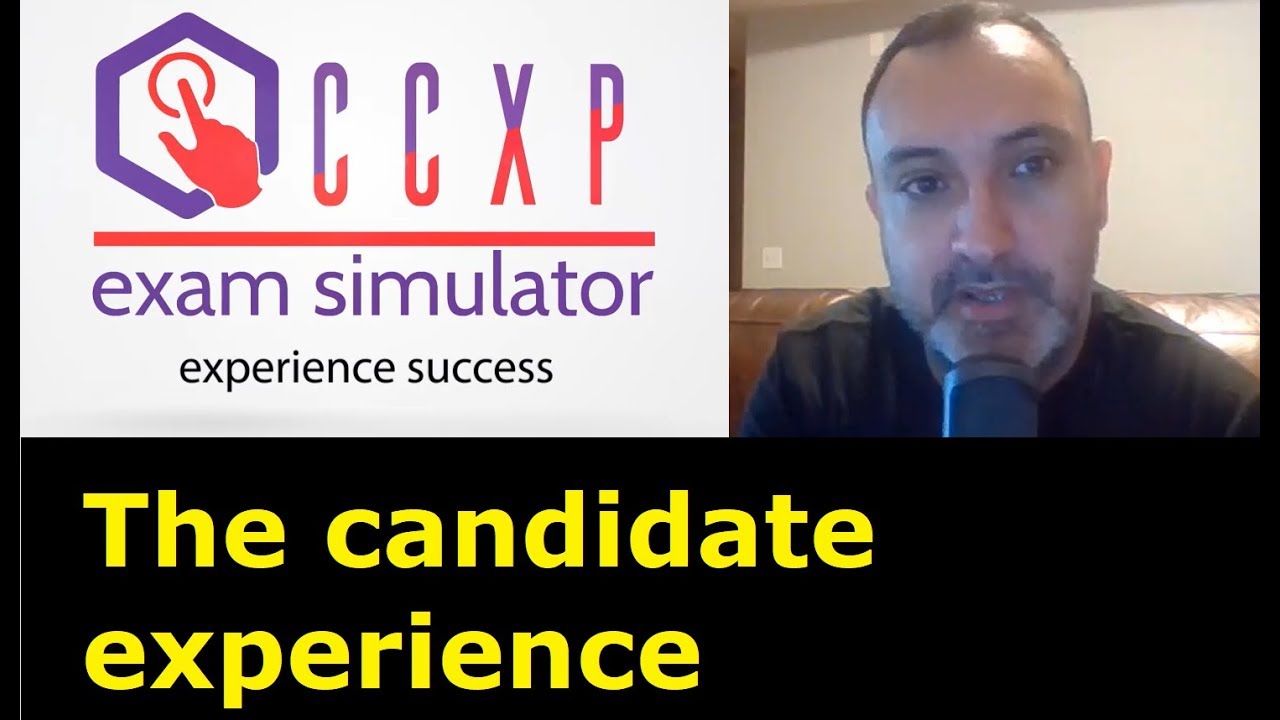 Michael Bartlett discussing the CCXP candidate experience